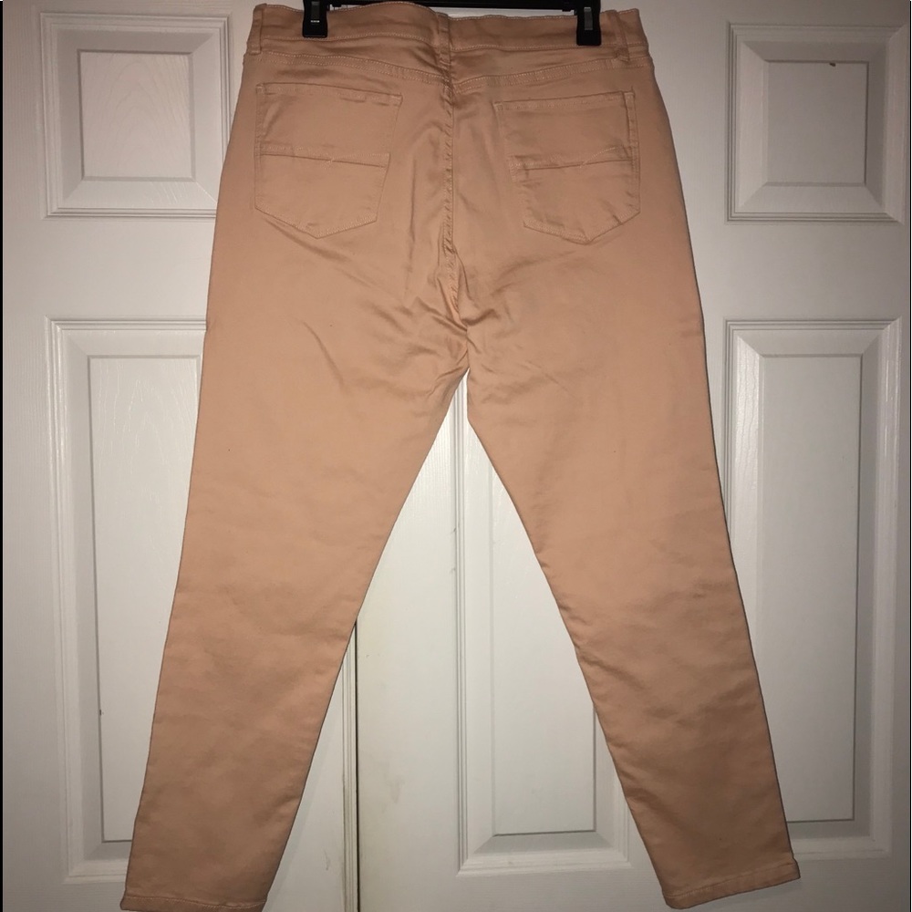 Cute ankle super stretchy jeans